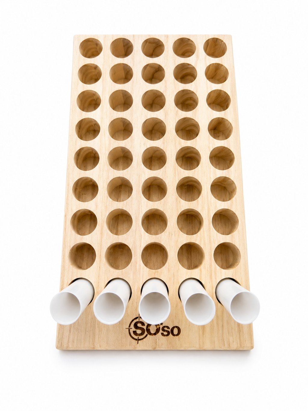 12Gauge Shotgun Shell Reloading Tray –CNCPrecision Cut Paulownia Wood (50-Slot)