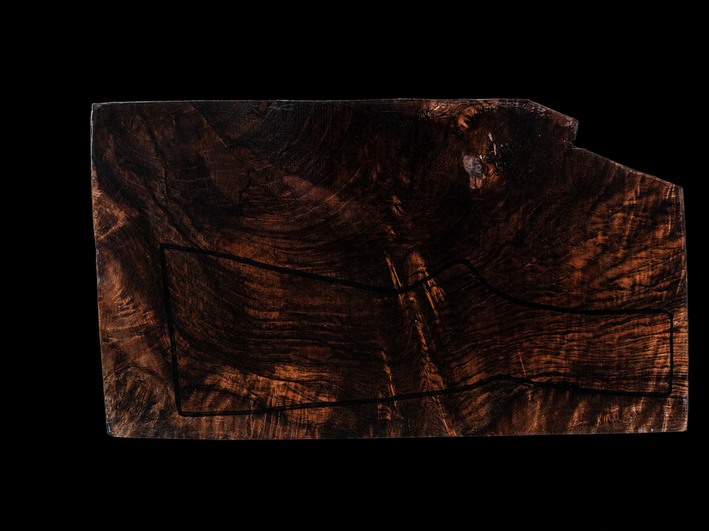 Turkish walnut gun stock blank for shotguns